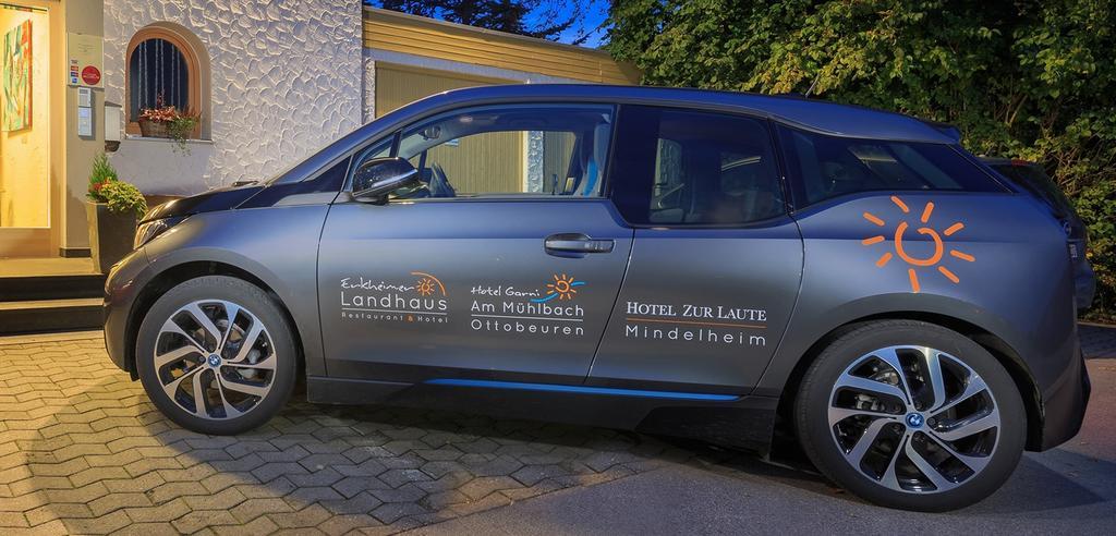 Hotel Garni Zur Laute Mindelheim Zewnętrze zdjęcie